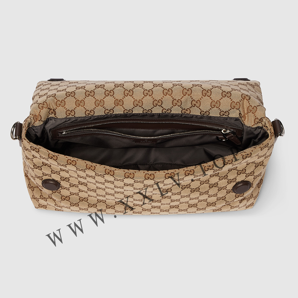 GG canvas large crossbody bag 821617 - Image 4