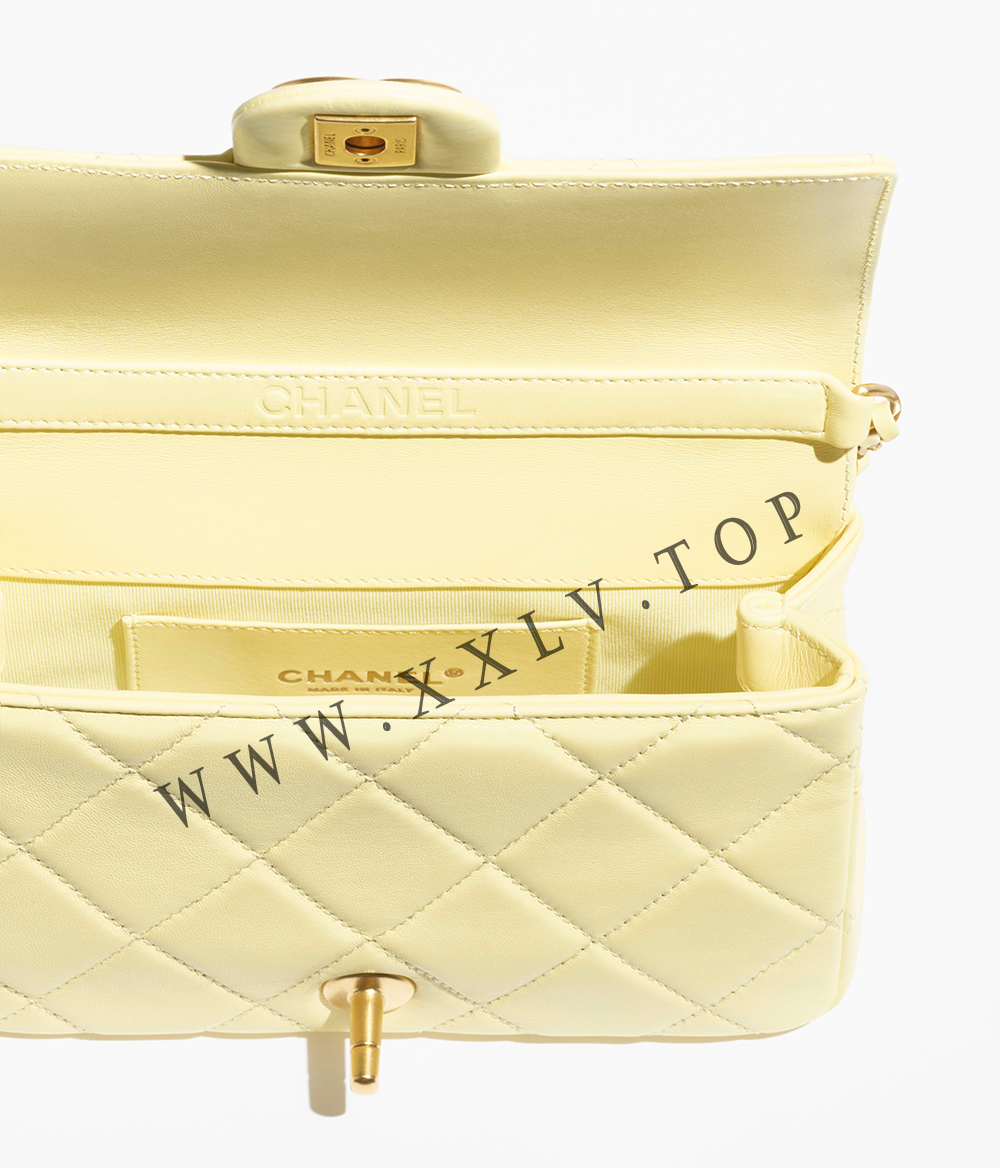 Mini Flap Bag with Top Handle - Image 4