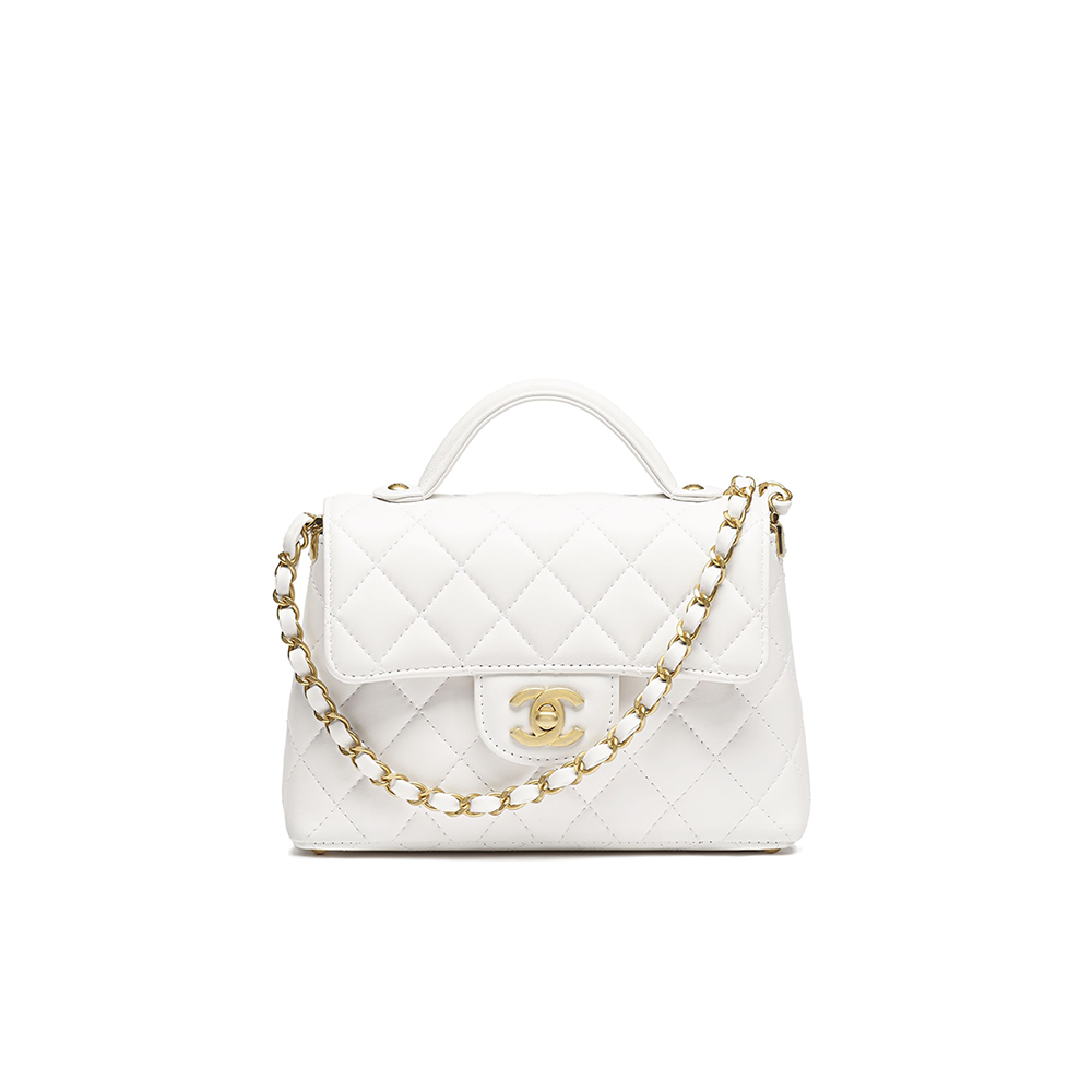 Small Flap Bag with Top Handle