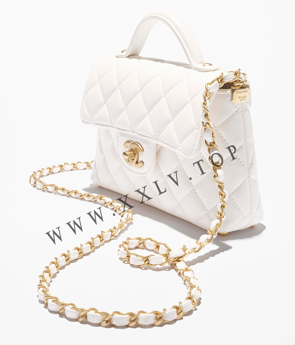 Small Flap Bag with Top Handle - Image 5