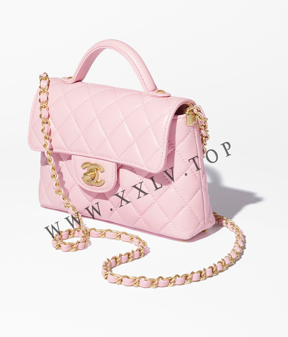 Small Flap Bag with Top Handle - Image 5