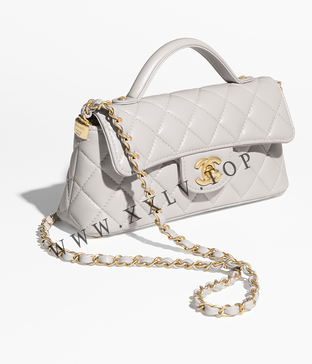 Mini Flap Bag with Top Handle - Image 2