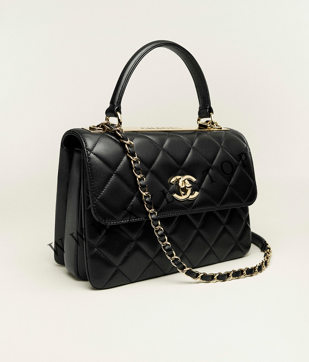 Flap Bag with Top Handle - Image 5