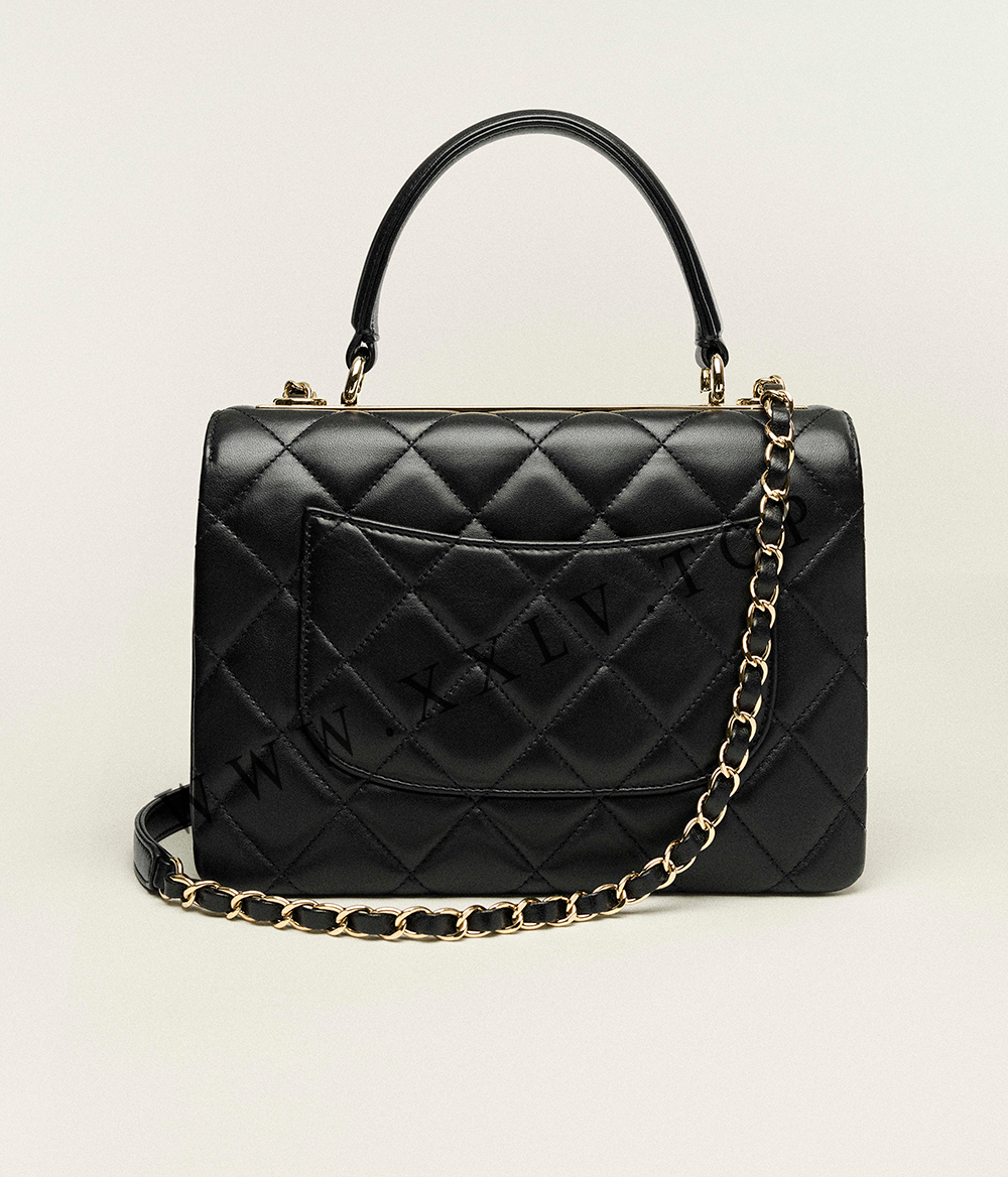 Flap Bag with Top Handle - Image 4