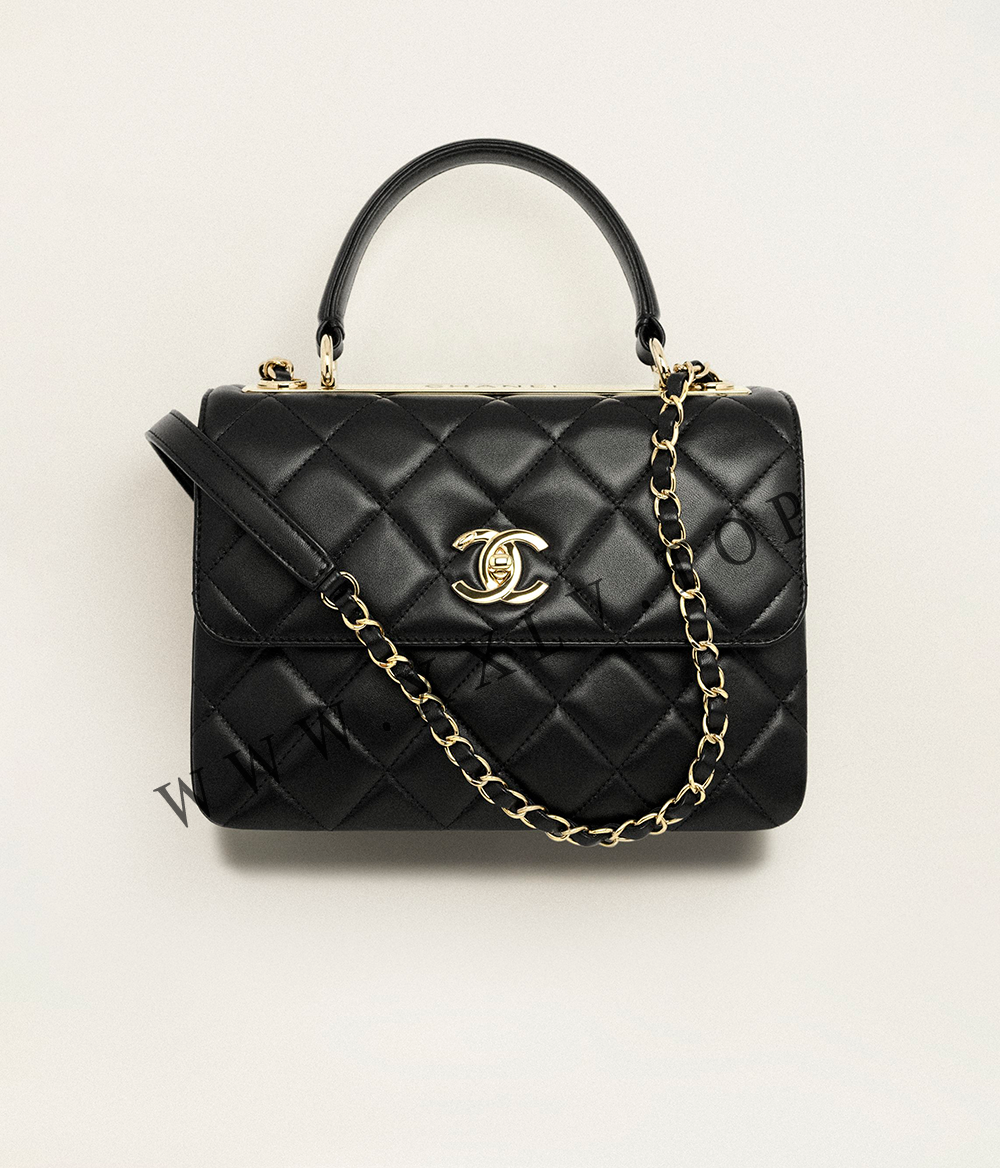 Flap Bag with Top Handle - Image 2