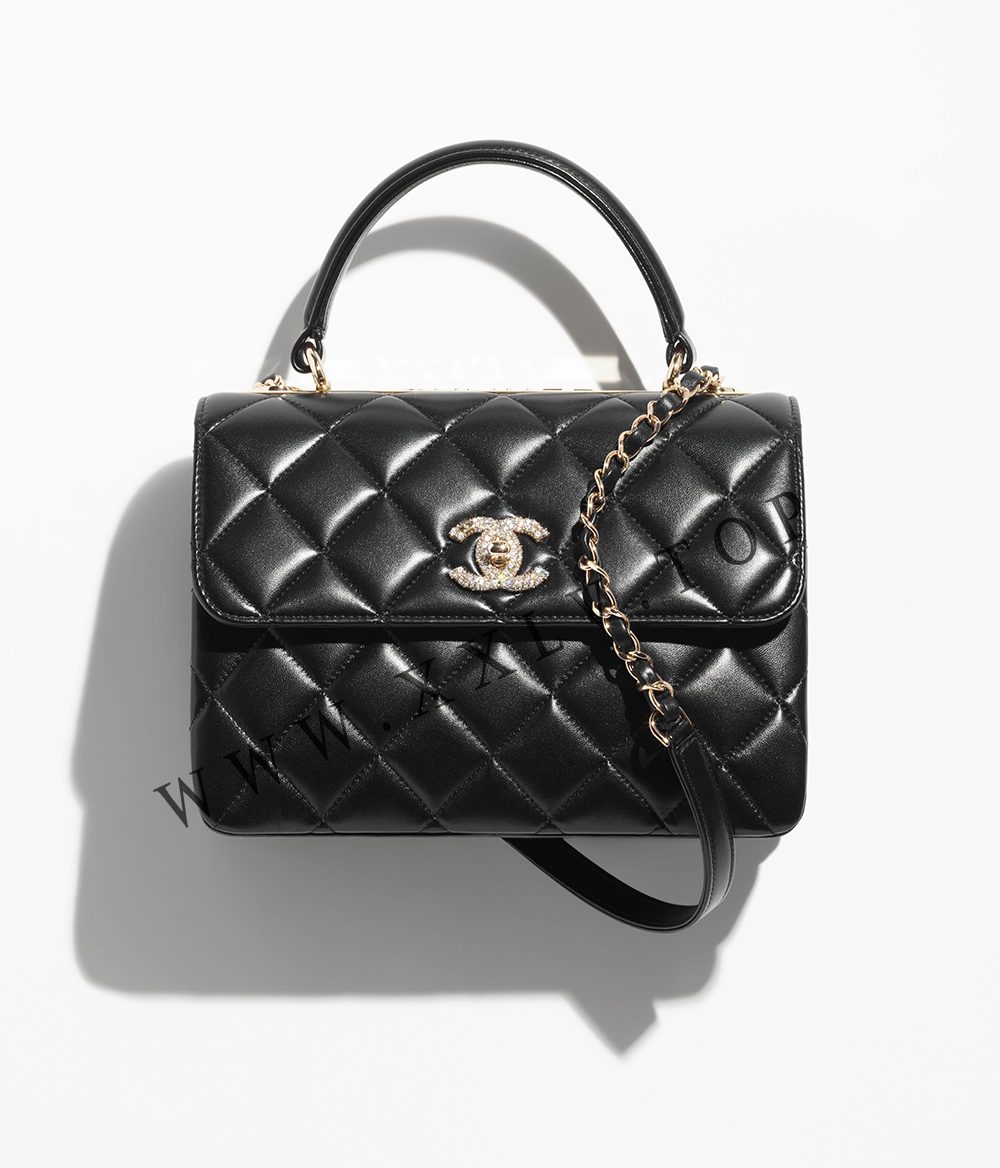 Flap Bag with Top Handle - Image 5