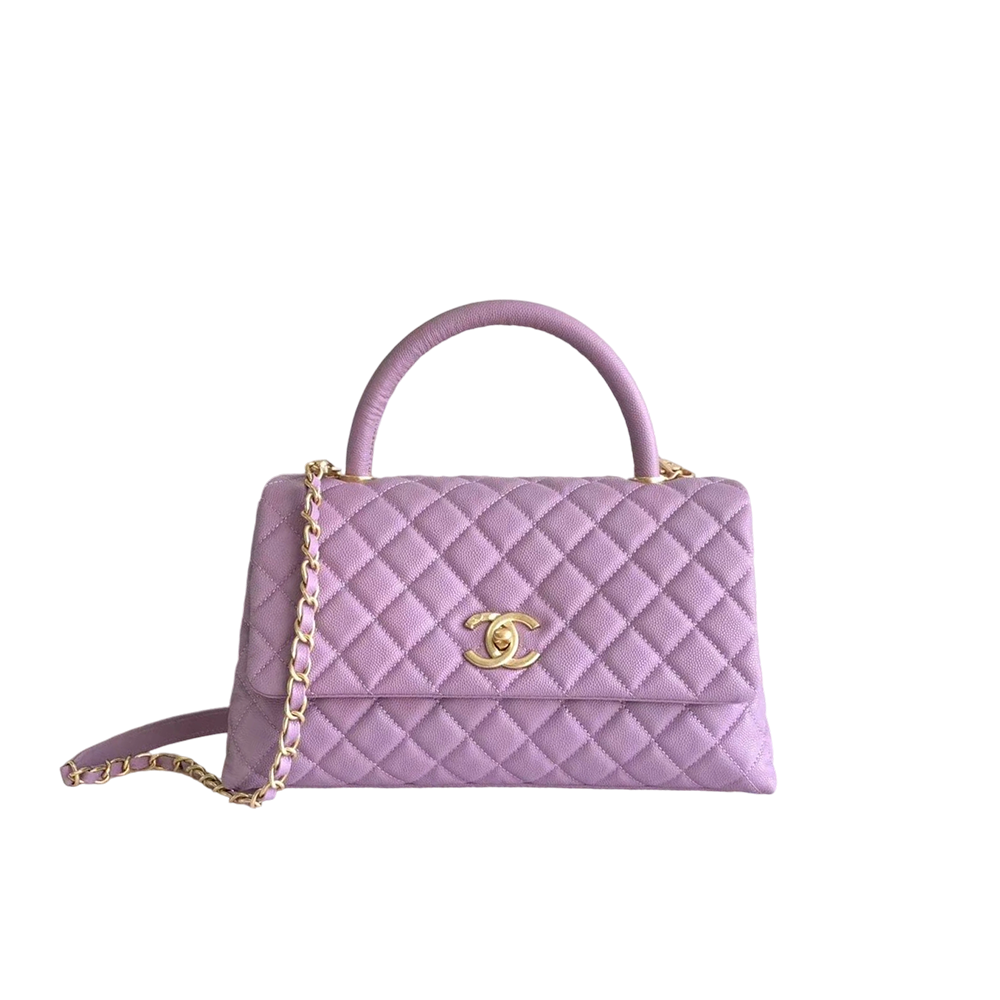Large Flap Bag with Top Handle