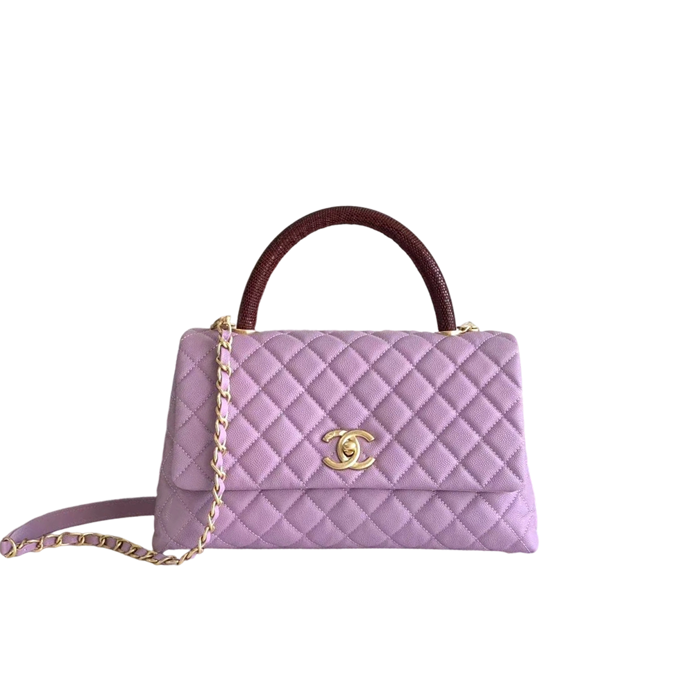 Large Flap Bag with Top Handle