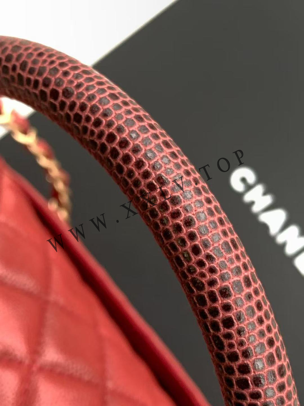 Large Flap Bag with Top Handle - Image 2
