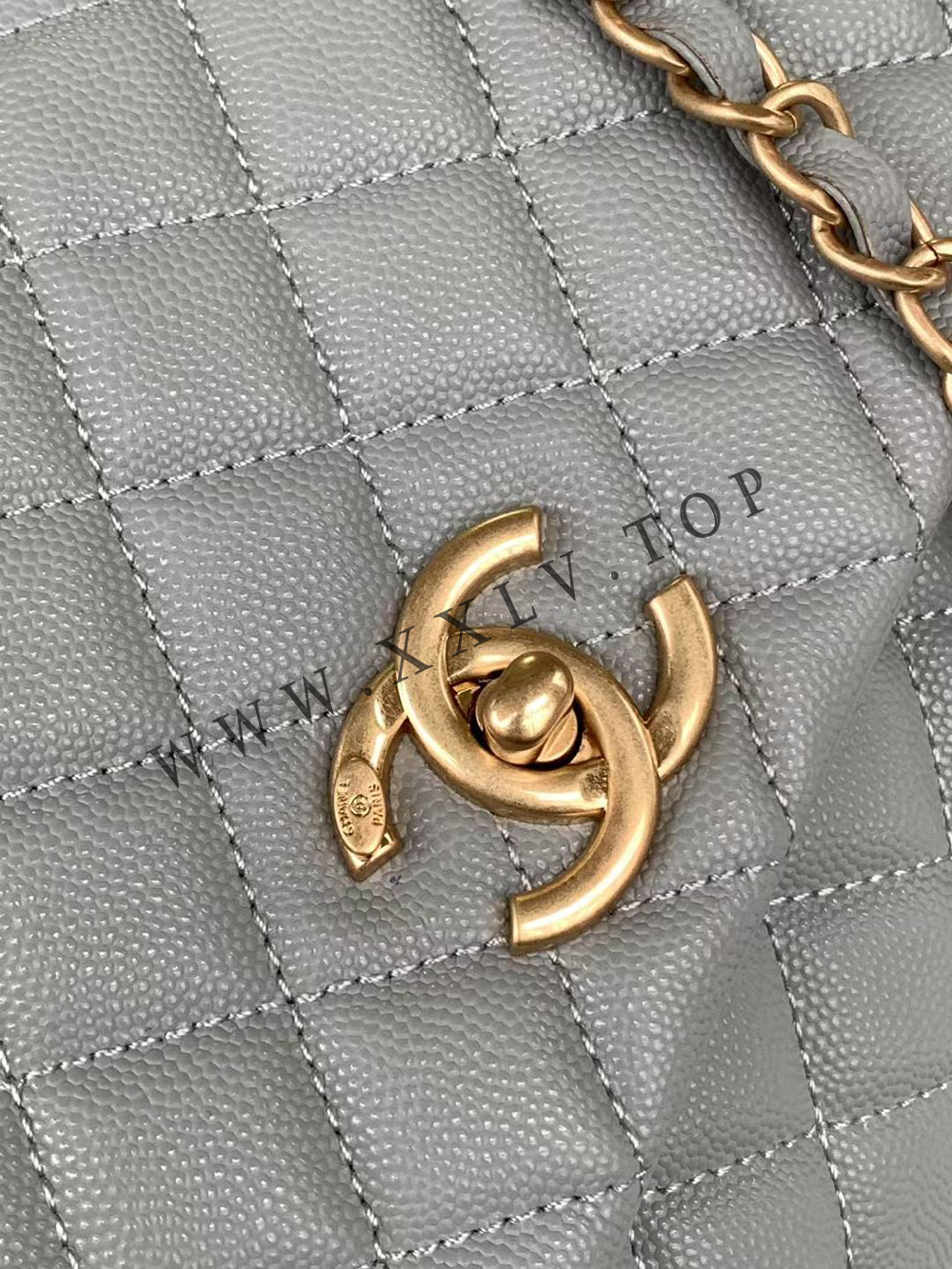 Large Flap Bag with Top Handle - Image 3