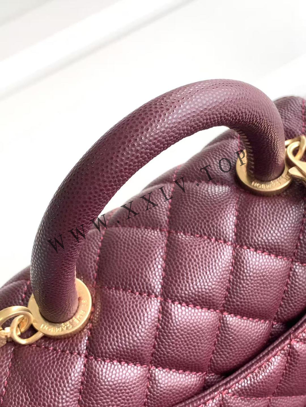 Large Flap Bag with Top Handle - Image 5