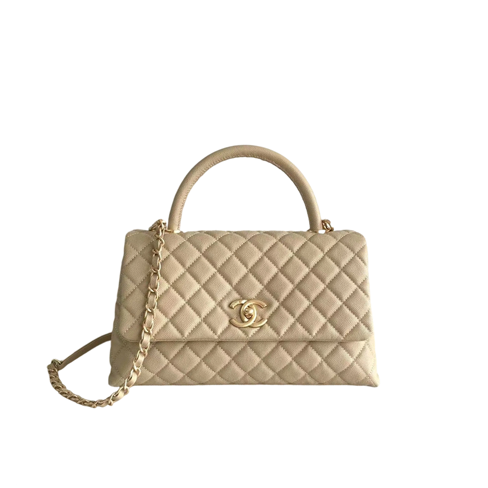 Large Flap Bag with Top Handle