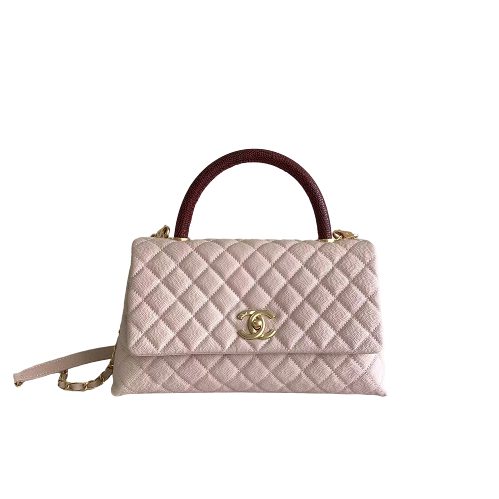 Large Flap Bag with Top Handle