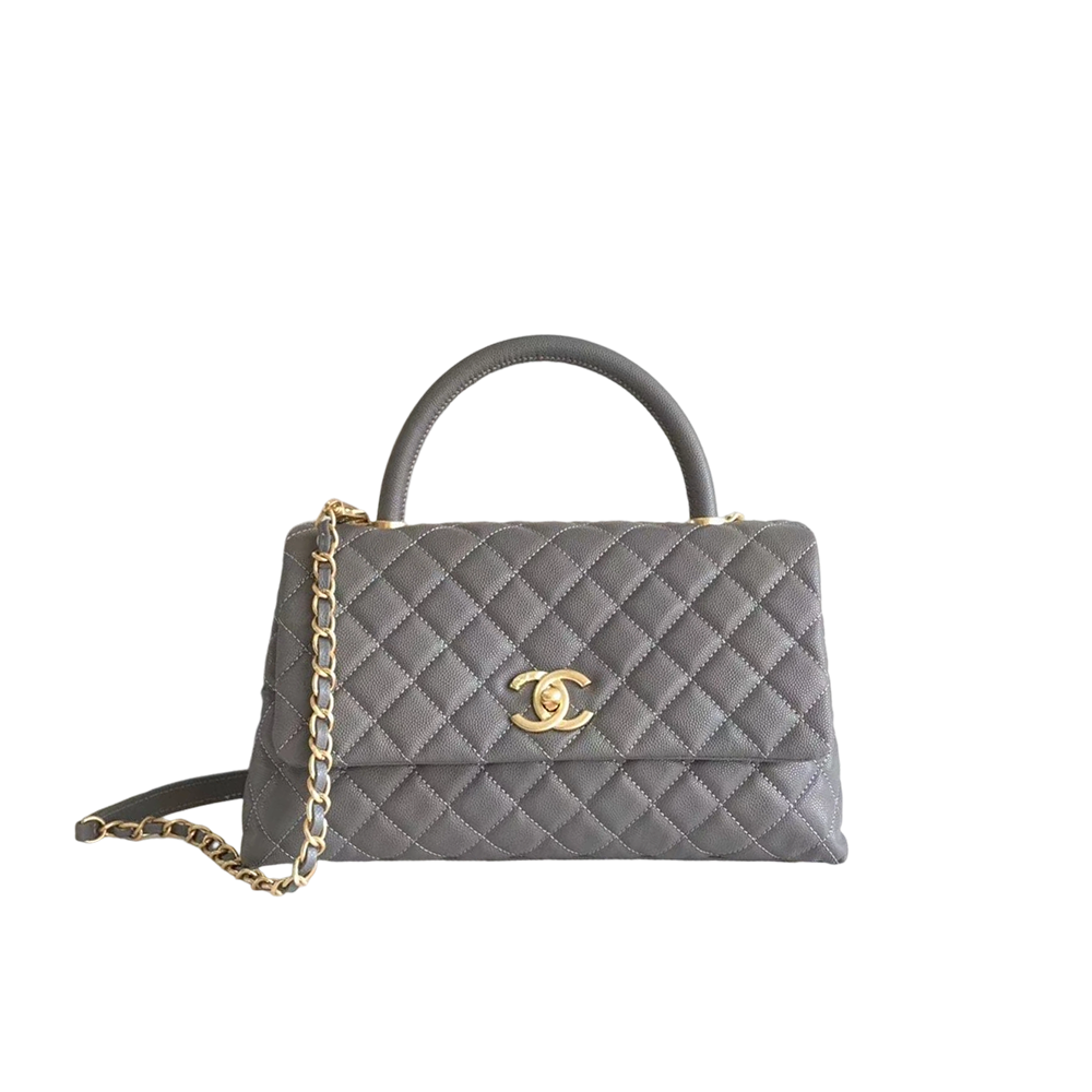 Large Flap Bag with Top Handle