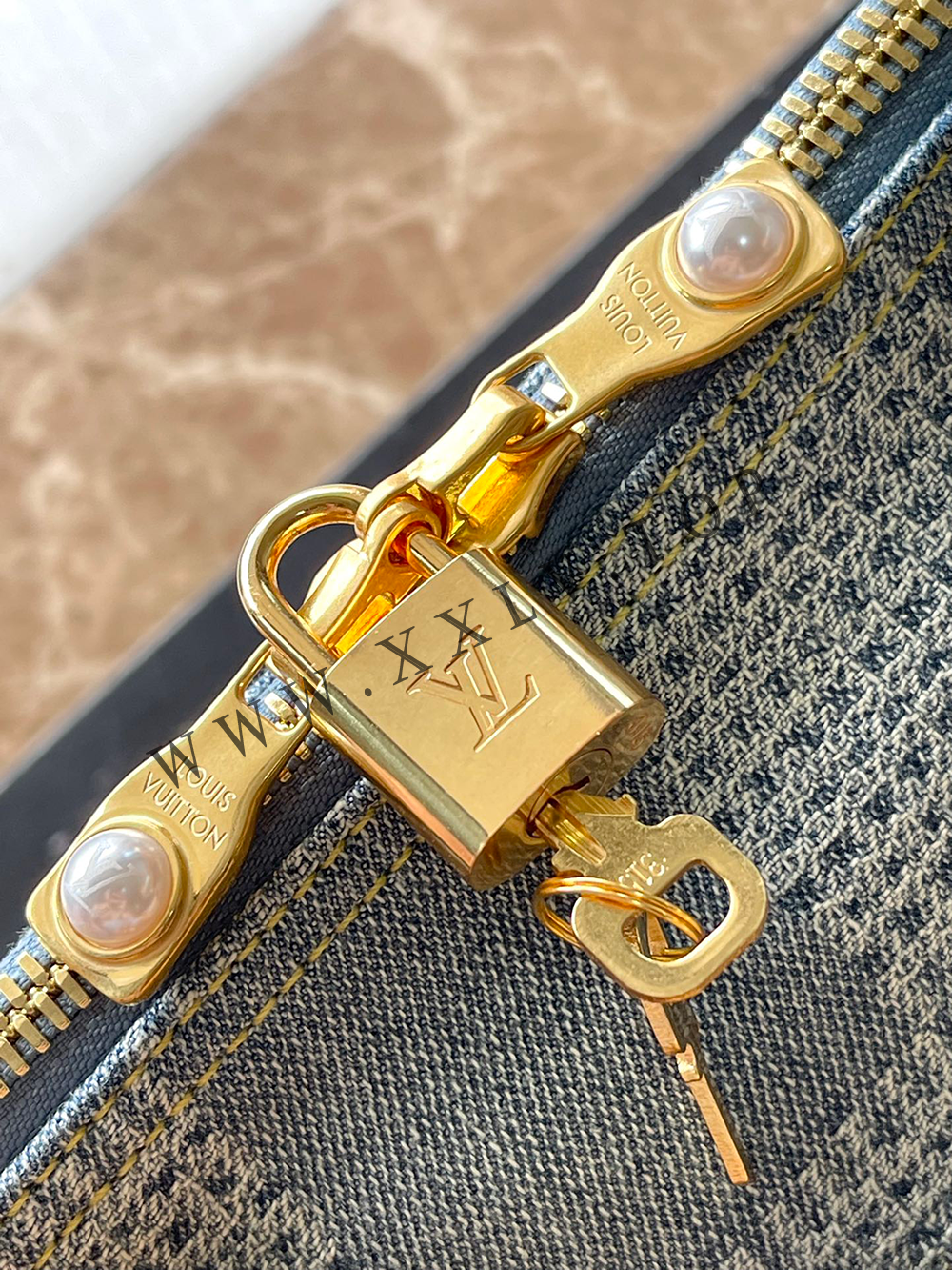 Louis Vuitton Keepall Bandoulière 50 M40739 - Image 3