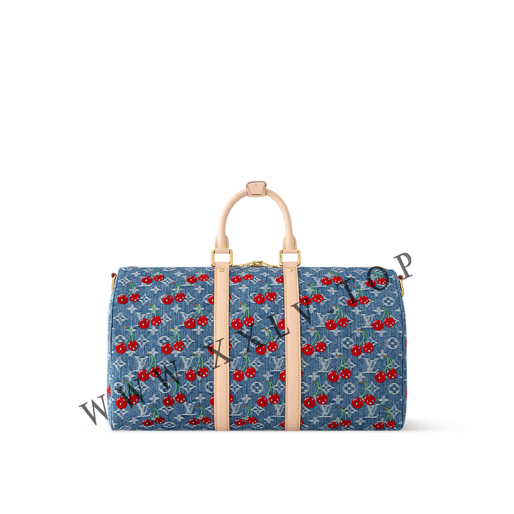 M13875 NEW LV x TM Keepall Bandoulière 45 - Image 7