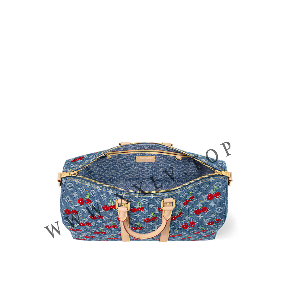 M13875 NEW LV x TM Keepall Bandoulière 45 - Image 5