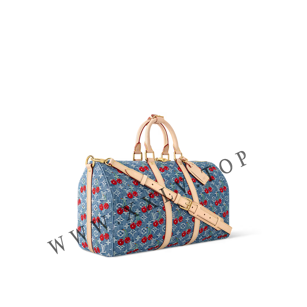 M13875 NEW LV x TM Keepall Bandoulière 45 - Image 3