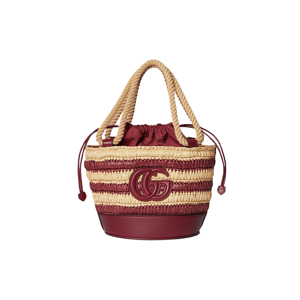 Woven mini bucket bag 834935