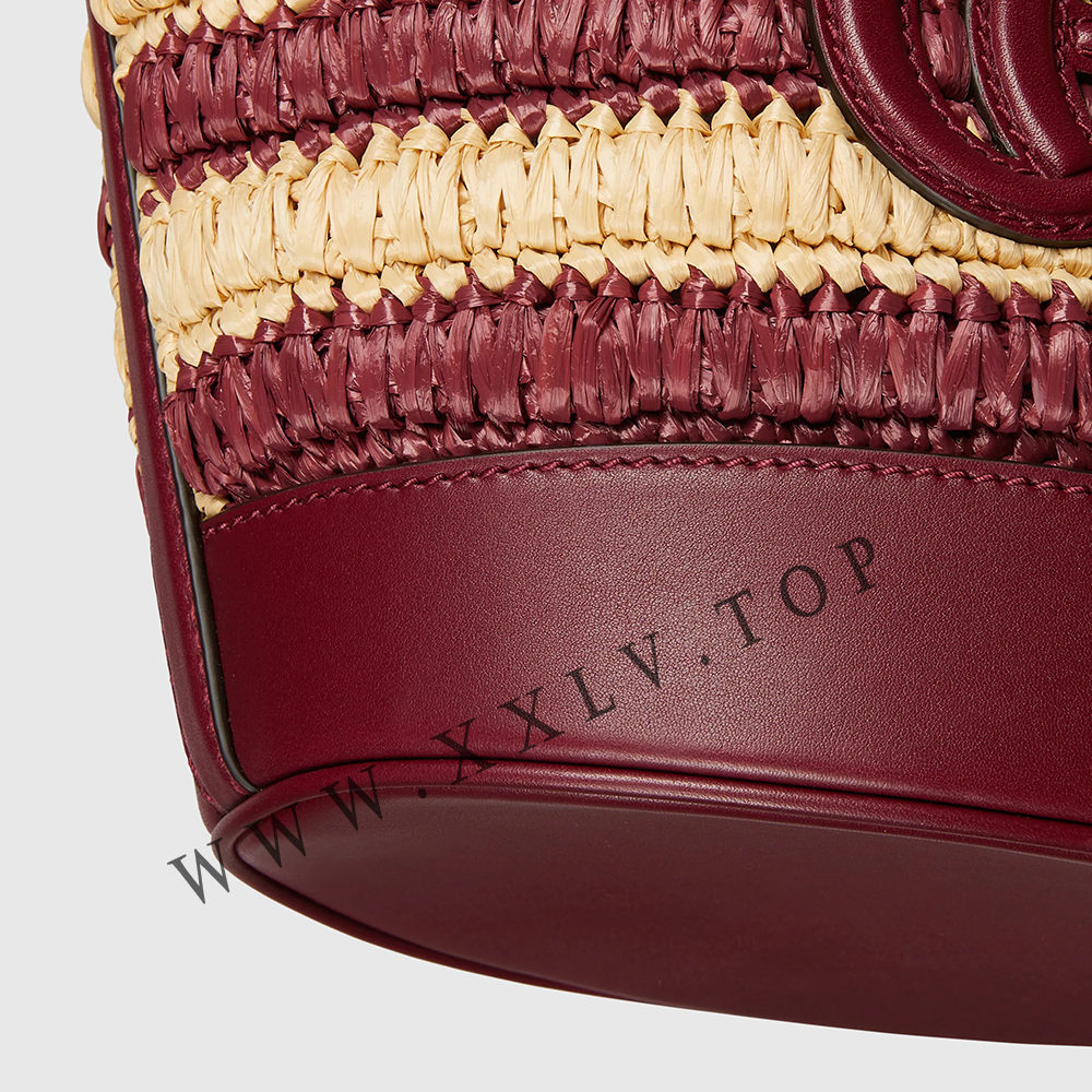 Woven mini bucket bag 834935 - Image 2