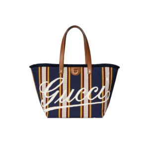 Embroidered medium canvas tote bag  818771