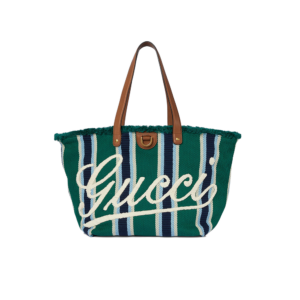 Embroidered medium canvas tote bag  818771