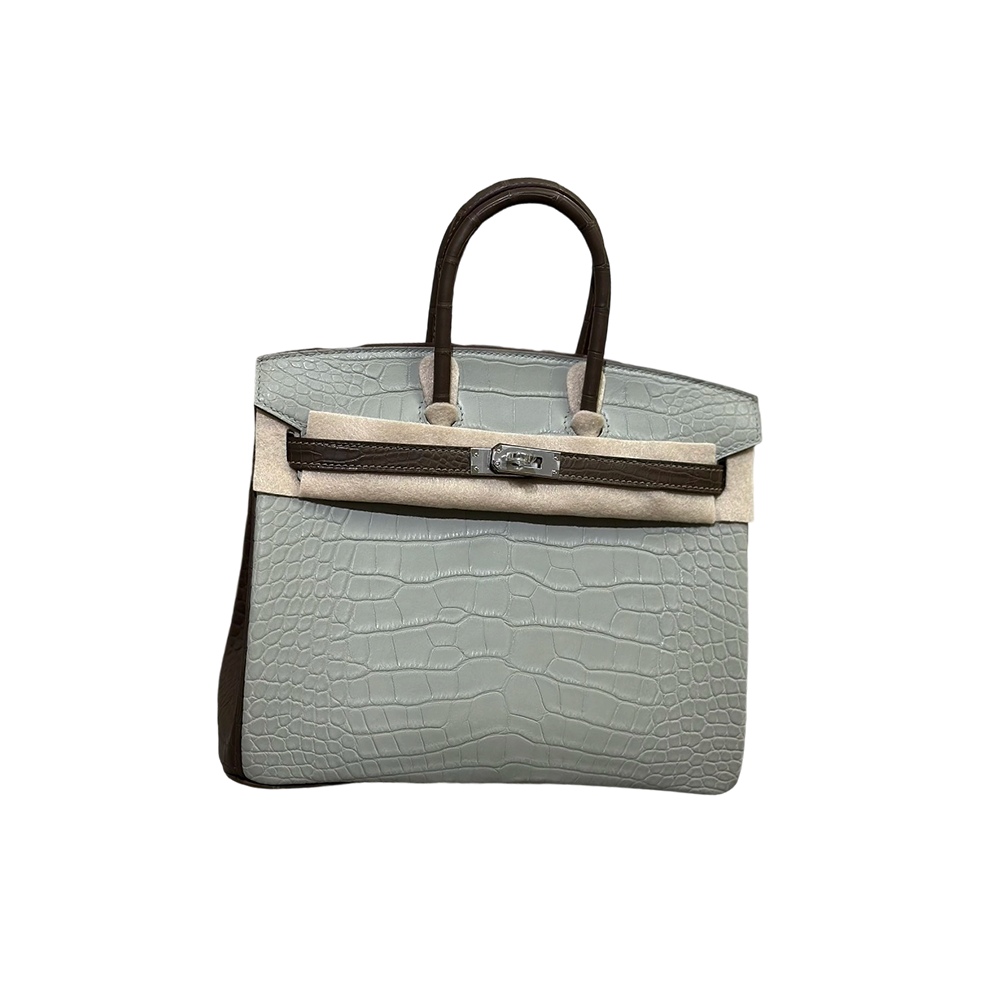 Birkin 25 (25*13*20cm)Pure hand work American alligator skin 30#35#40#all support customization