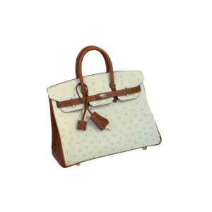 Birkin 25 (25*13*20cm)Pure hand work  Ostrich skin  30#35#40#all support customization