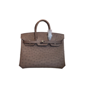 Birkin 25 (25*13*20cm)Pure hand work Ostrich skin  30#35#40#all support customization