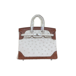 Birkin 25 (25*13*20cm)Pure hand work  Ostrich skin  30#35#40#all support customization