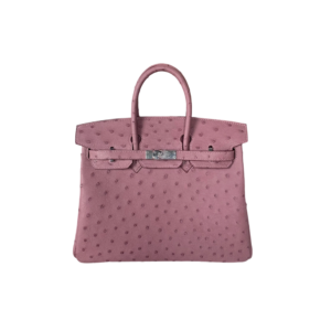 Birkin 25 (25*13*20cm)Pure hand work  Ostrich skin  30#35#40#all support customization