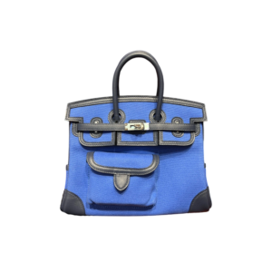 Birkin 25 cargo (25*13*20cm) Pure hand work Canvas cloth  30#35#40#45# all support customization