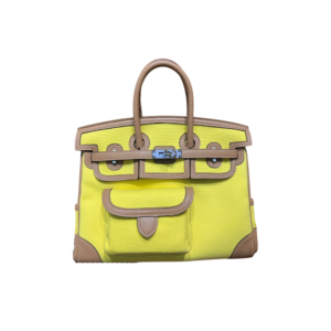 Birkin 25 cargo (25*13*20cm) Pure hand work Canvas cloth  30#35#40#45# all support customization