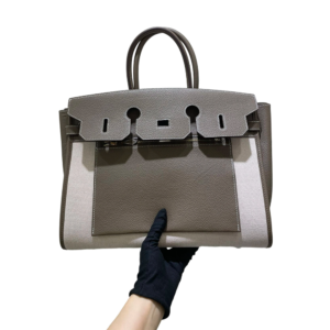 Birkin 35 The new Package King  TOGO leather + canvas   Pure hand work
