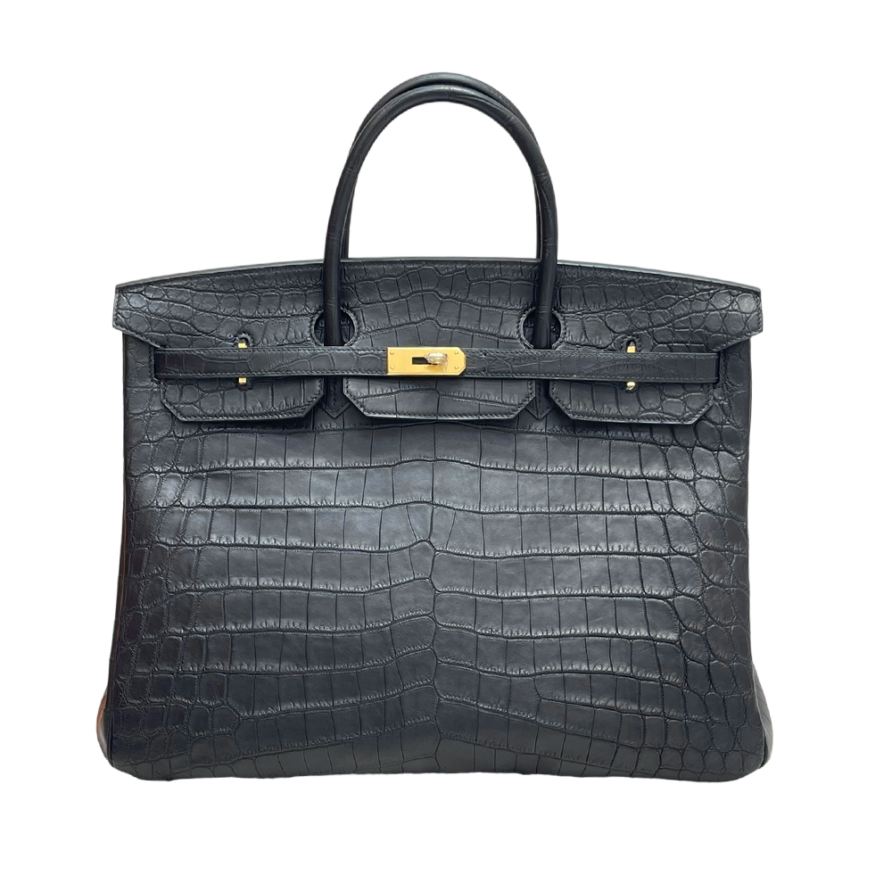 Birkin 40(40-30-21CM) Pure hand work Porosus Crocodile Four oversized alligator skins Other colors can be customized