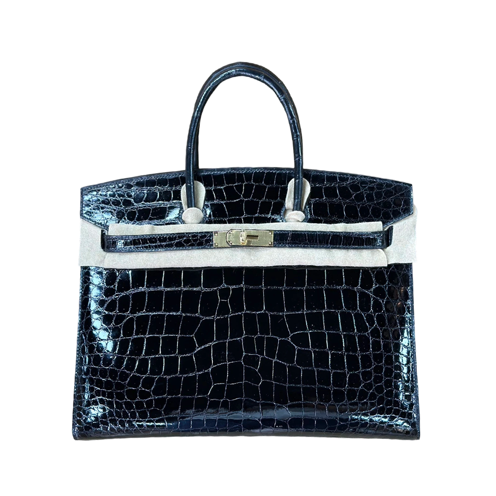 Birkin 35(35-25-18CM) Pure hand work Outer seam Three pieces of skin Nile Crocodile Other colors can be customized