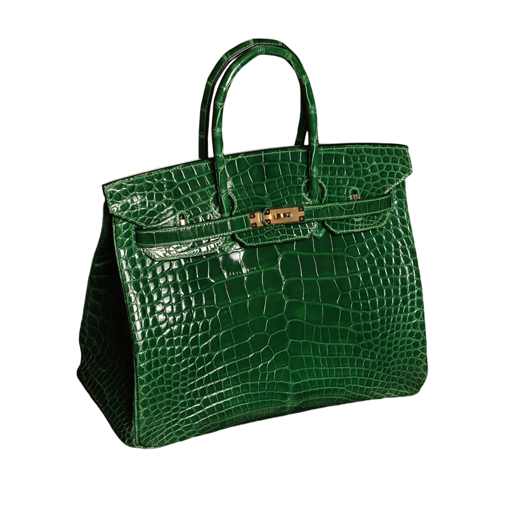 Birkin 35(35-25-18CM) Pure hand work Inner seam Three pieces of skin American Crocodile Other colors can be customized
