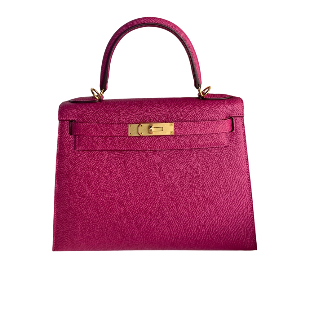 kelly 28 (28*22*10cm) Pure hand work Outer seam Epsom leather 19#22#25#28#32#35#40 and other colors can be customized
