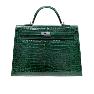 kelly 35 (35*24*12cm) Pure hand work Outer seam Porosus Crocodile 19#22#25#28#32#35#40 and other colors can be customized