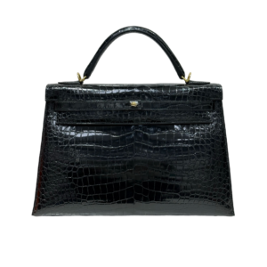 kelly 35 (35*24*12cm) Pure hand work Outer seam Porosus Crocodile 19#22#25#28#32#35#40 and other colors can be customized