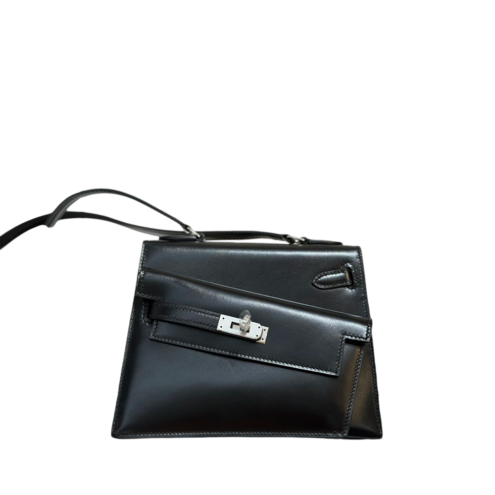 Kelly 20 (20*16*10cm) Pure hand made Box leather
