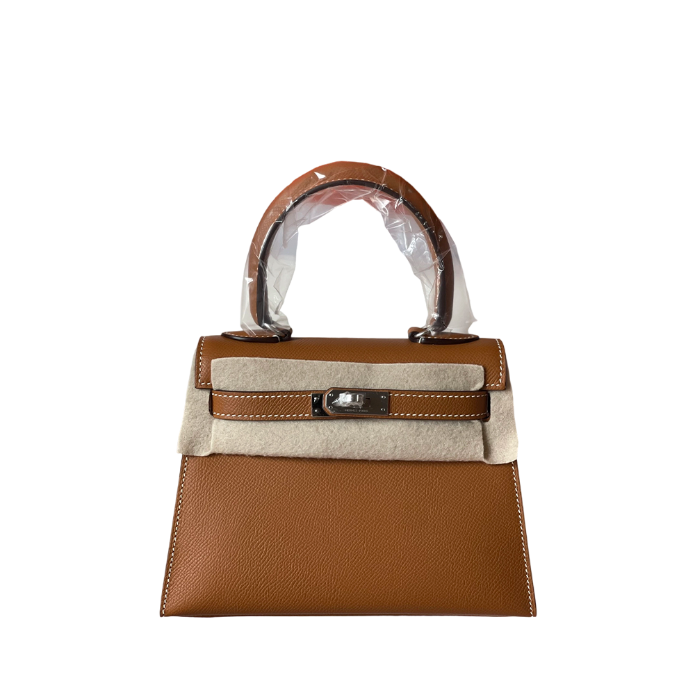 Kelly 20 (20*16*10cm) Pure hand made epsom leather
