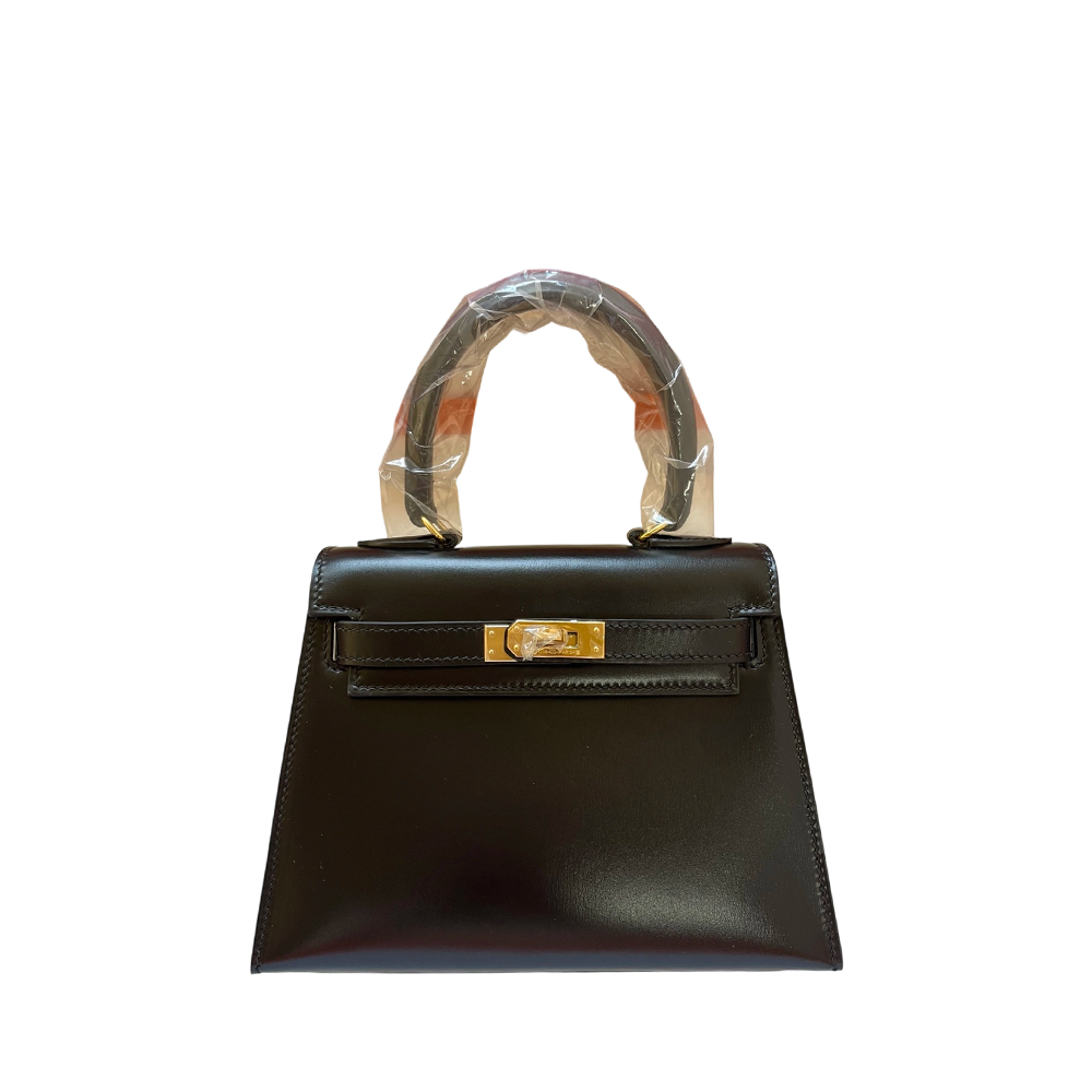 Kelly 20 (20*16*10cm) Pure hand made BOX leather