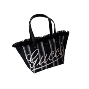 Embroidered medium canvas tote bag  818771