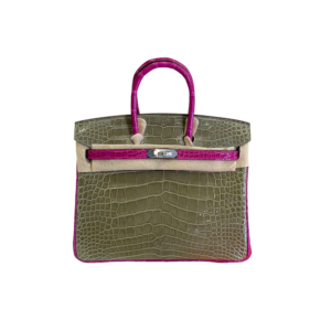 Birkin 25 (25*13*20cm)Pure hand work American alligator skin  30#35#40#all support customization