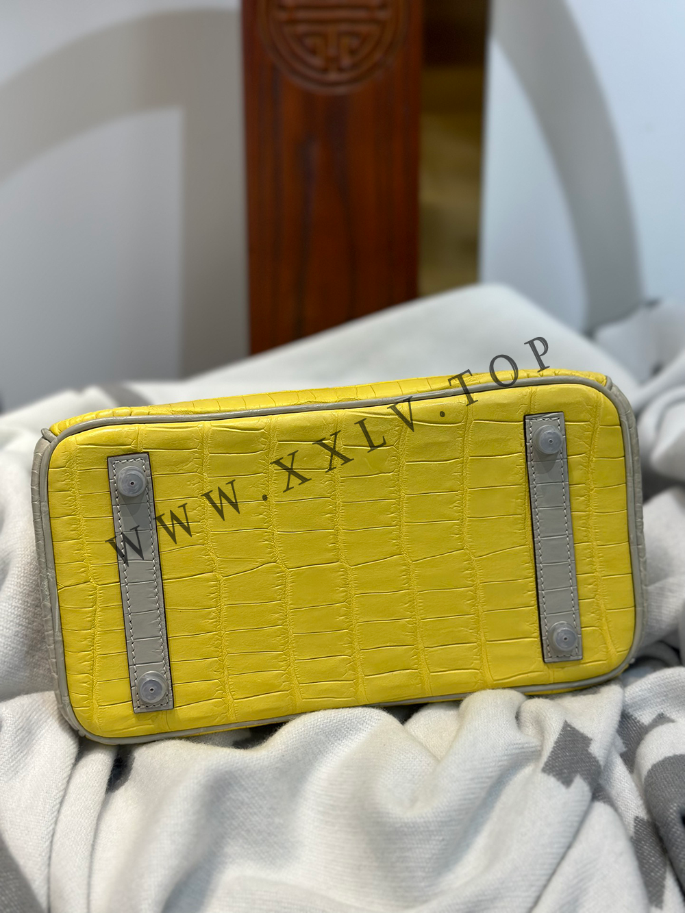 Birkin 25 (25*13*20cm)Pure hand work American alligator skin 30#35#40#all support customization - Image 2