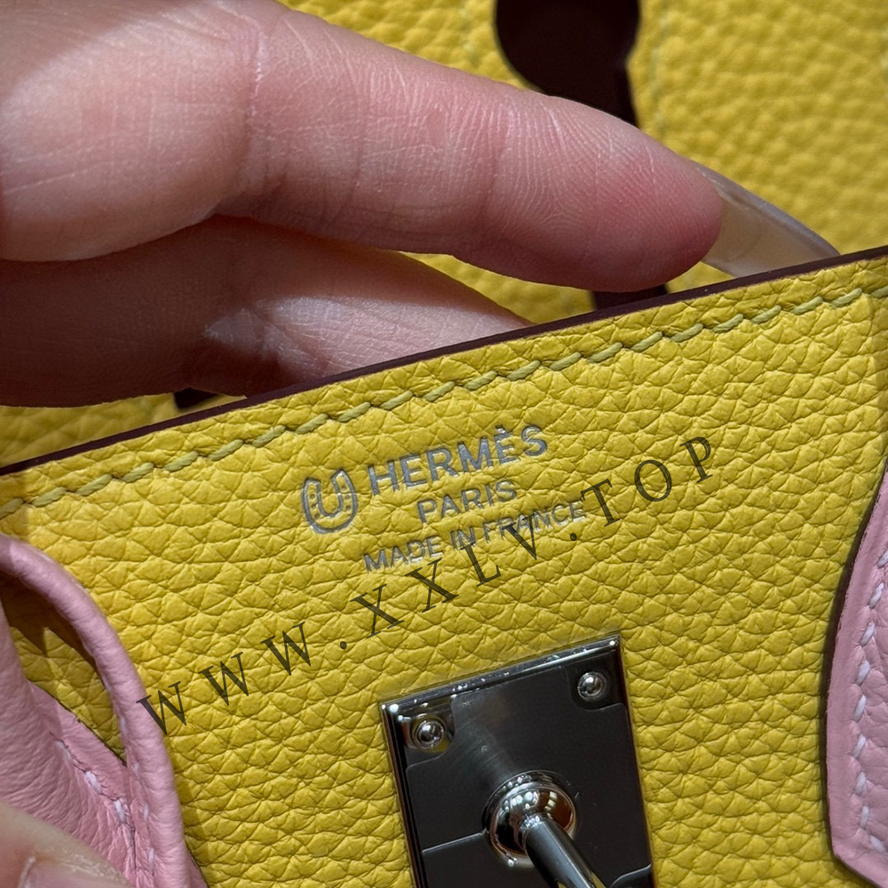 Birkin 25 (25*13*20cm)Pure hand work Inner seam TOGO leather 30#35#40#all support customization - Image 4