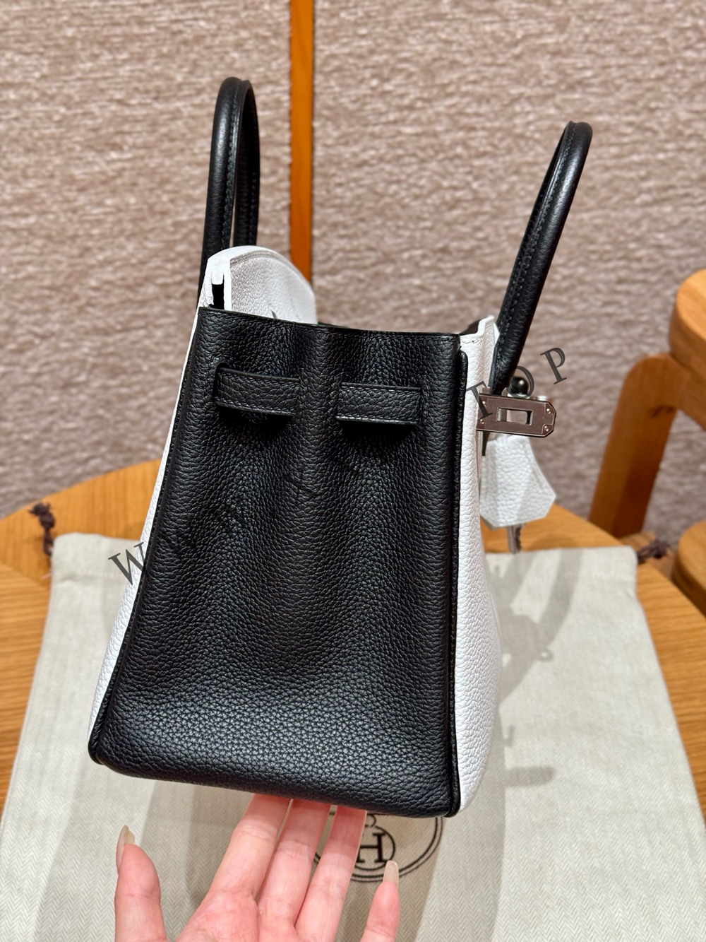 Birkin 25 (25*13*20cm)Pure hand work Inner seam TOGO leather 30#35#40#all support customization - Image 3