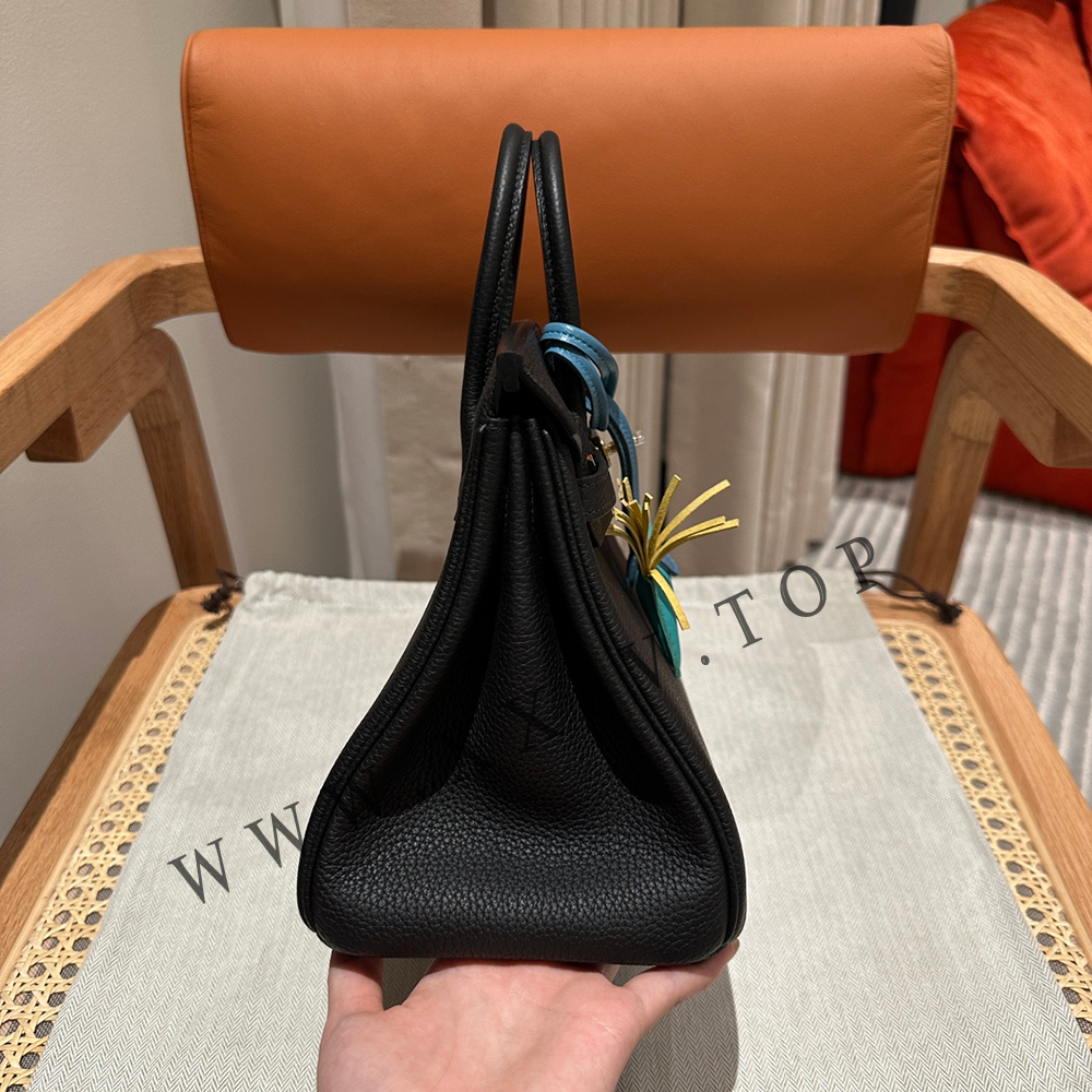 Birkin 25 (25*13*20cm)Pure hand work Inner seam TOGO leather 30#35#40#all support customization - Image 4