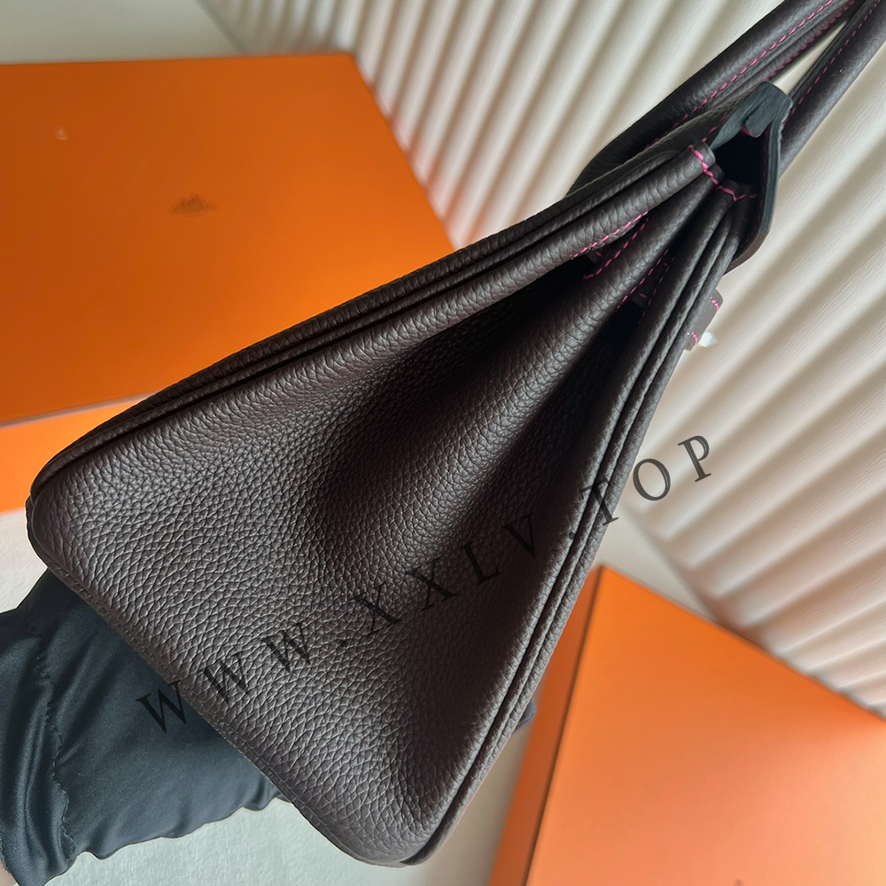 Birkin 25 (25*13*20cm)Pure hand work Inner seam TOGO leather 30#35#40#all support customization - Image 7